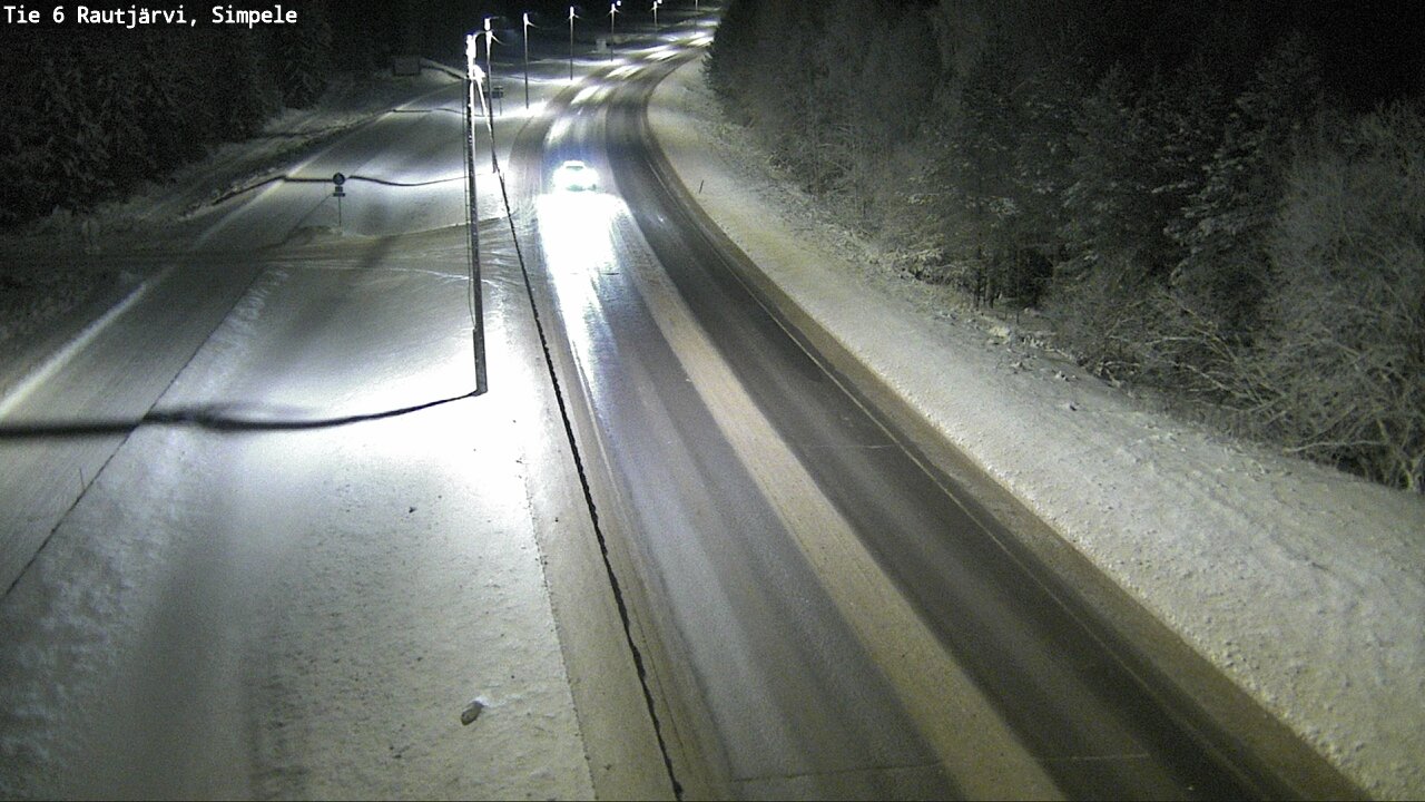 Kelikamerat Kuva Tie 6 Rautjärvi, Simpele, Rautjärvi, Etelä-Karjala