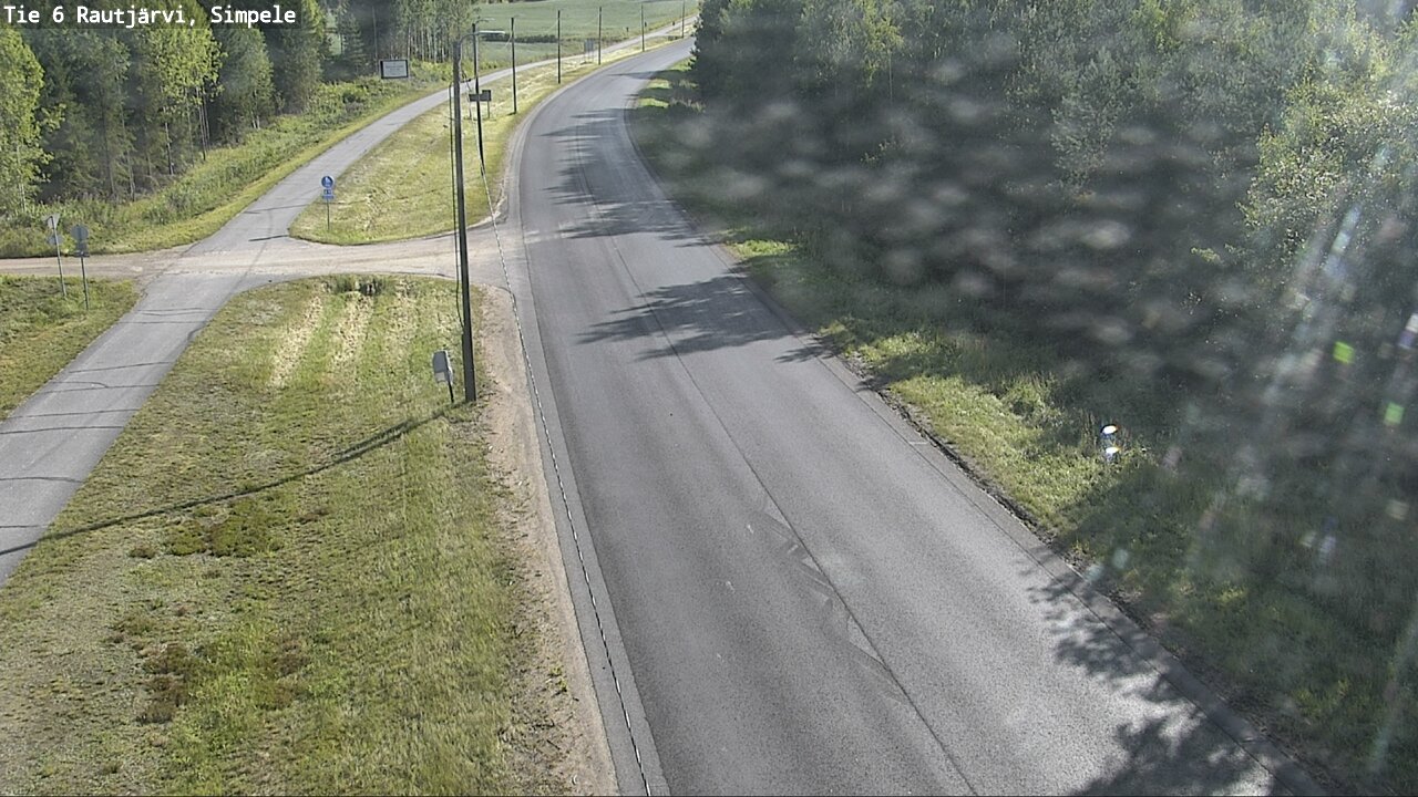 Kelikamerat Kuva Tie 6 Rautjärvi, Simpele, Rautjärvi, Etelä-Karjala
