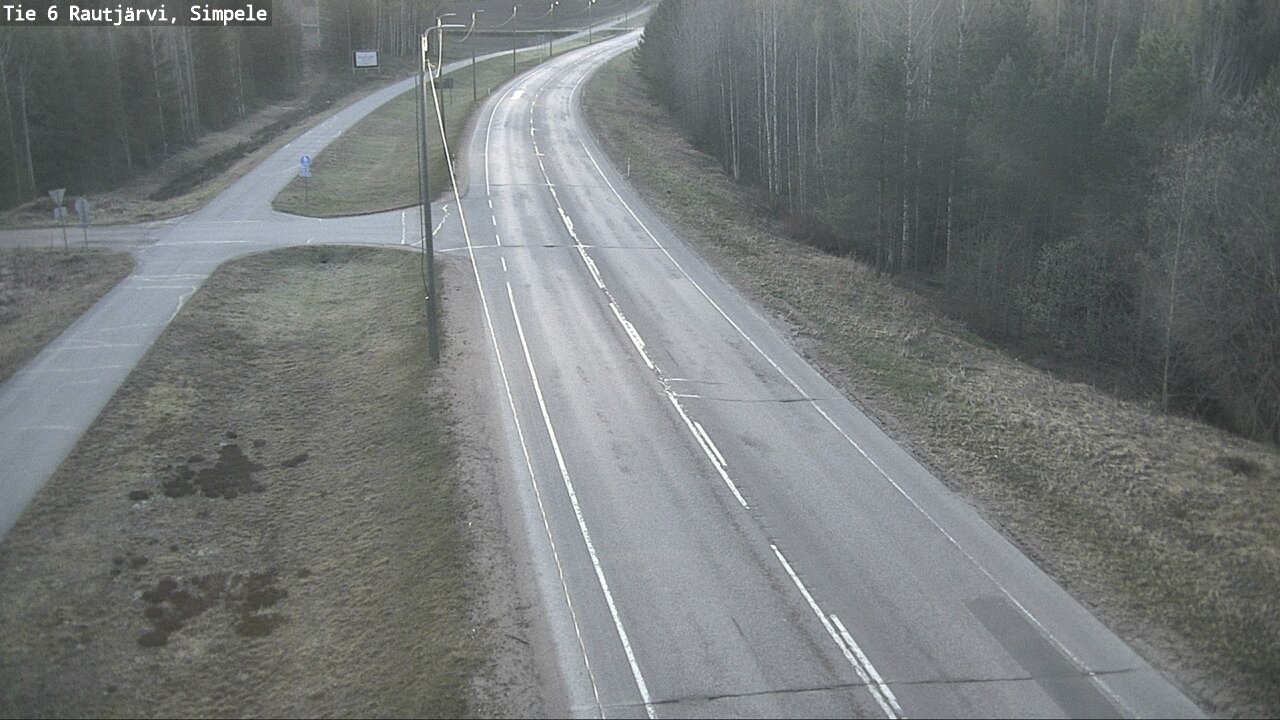 Kelikamerat Kuva Tie 6 Rautjärvi, Simpele, Rautjärvi, Etelä-Karjala