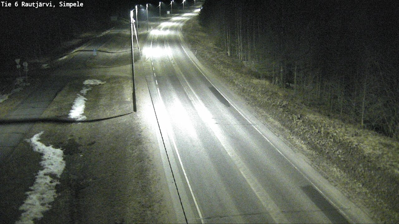 Kelikamerat Kuva Tie 6 Rautjärvi, Simpele, Rautjärvi, Etelä-Karjala