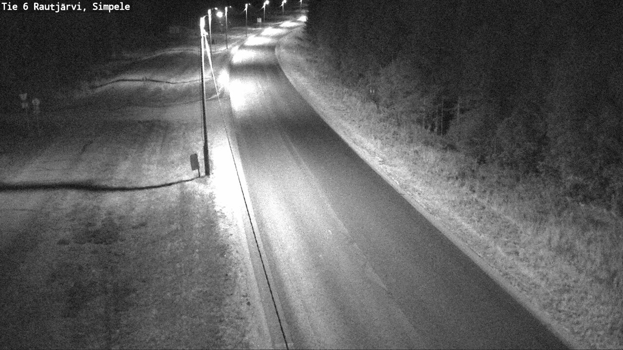 Kelikamerat Kuva Tie 6 Rautjärvi, Simpele, Rautjärvi, Etelä-Karjala
