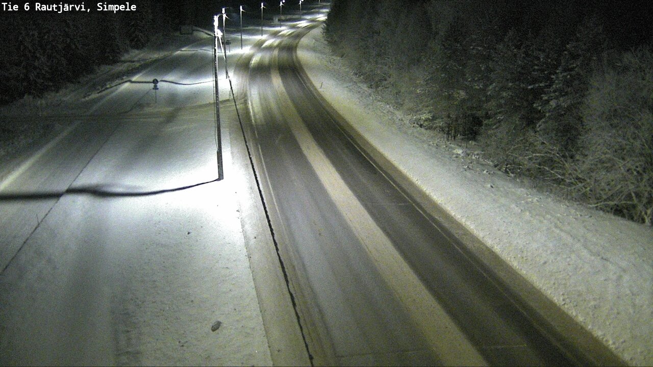 Kelikamerat Kuva Tie 6 Rautjärvi, Simpele, Rautjärvi, Etelä-Karjala