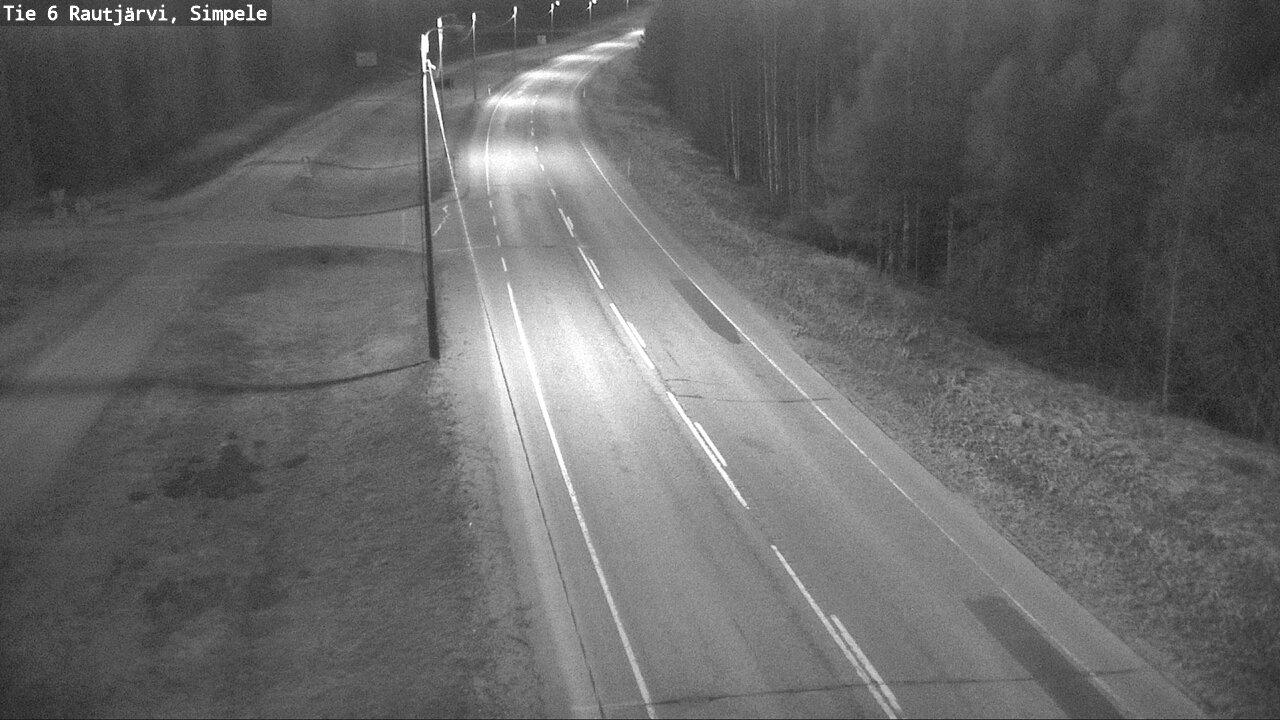 Kelikamerat Kuva Tie 6 Rautjärvi, Simpele, Rautjärvi, Etelä-Karjala