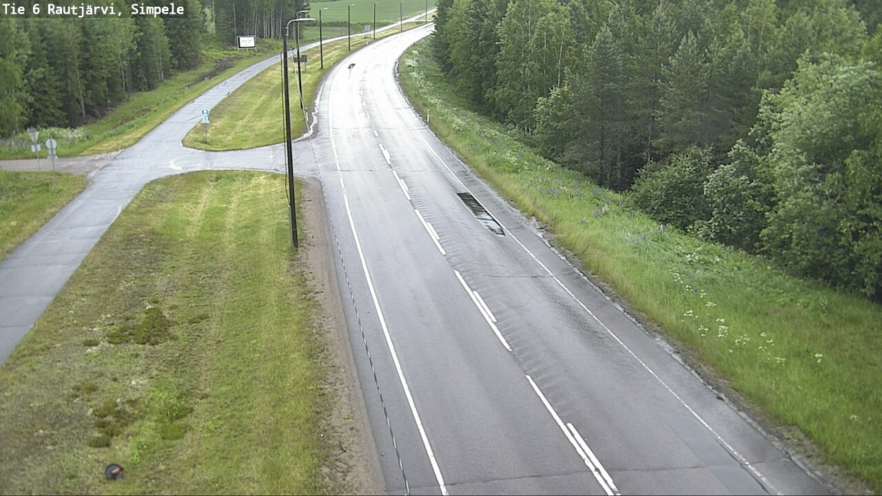 Kelikamerat Kuva Tie 6 Rautjärvi, Simpele, Rautjärvi, Etelä-Karjala