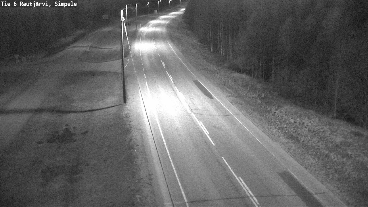 Kelikamerat Kuva Tie 6 Rautjärvi, Simpele, Rautjärvi, Etelä-Karjala