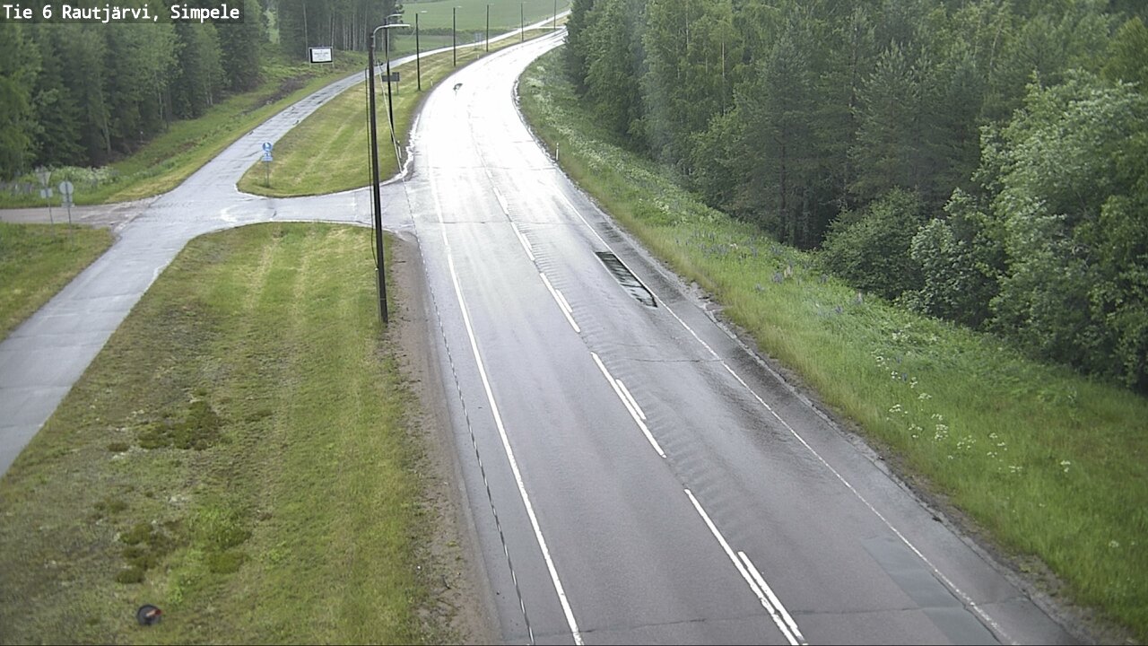 Kelikamerat Kuva Tie 6 Rautjärvi, Simpele, Rautjärvi, Etelä-Karjala