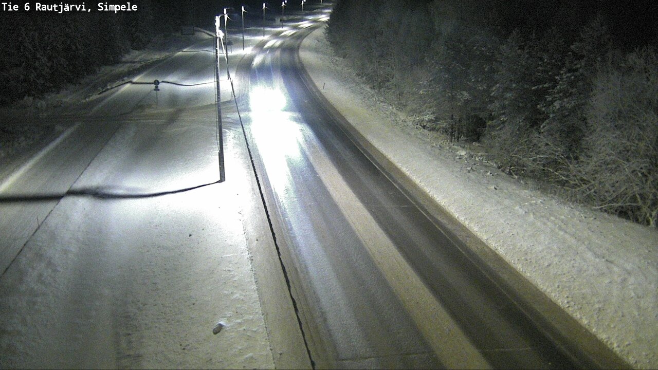 Kelikamerat Kuva Tie 6 Rautjärvi, Simpele, Rautjärvi, Etelä-Karjala