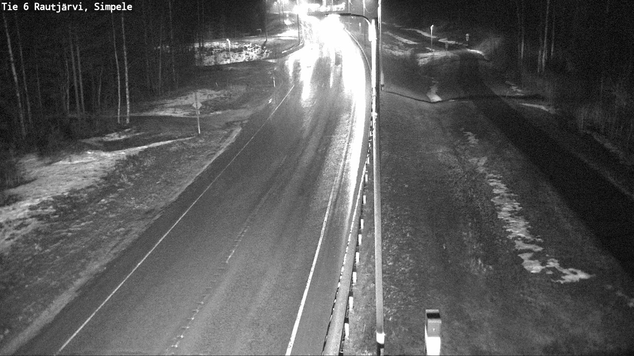 Kelikamerat Kuva Tie 6 Rautjärvi, Simpele, Rautjärvi, Etelä-Karjala