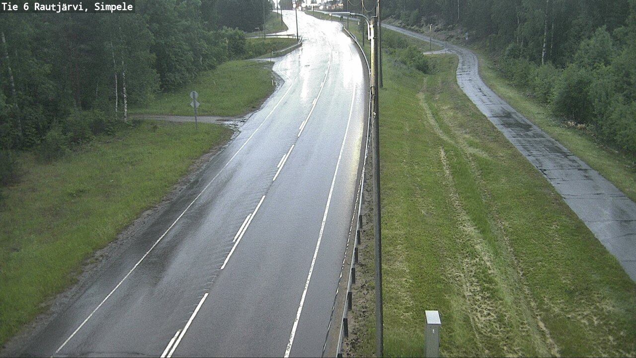 Kelikamerat Kuva Tie 6 Rautjärvi, Simpele, Rautjärvi, Etelä-Karjala