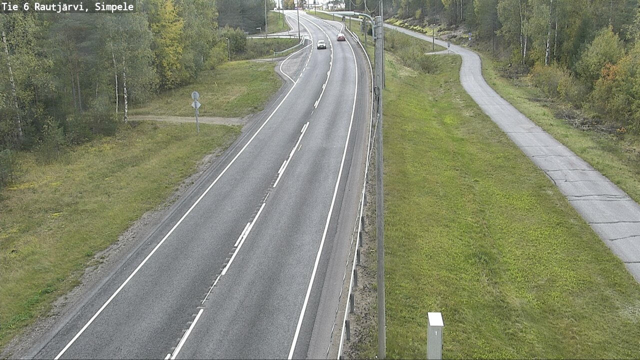 Kelikamerat Kuva Tie 6 Rautjärvi, Simpele, Rautjärvi, Etelä-Karjala
