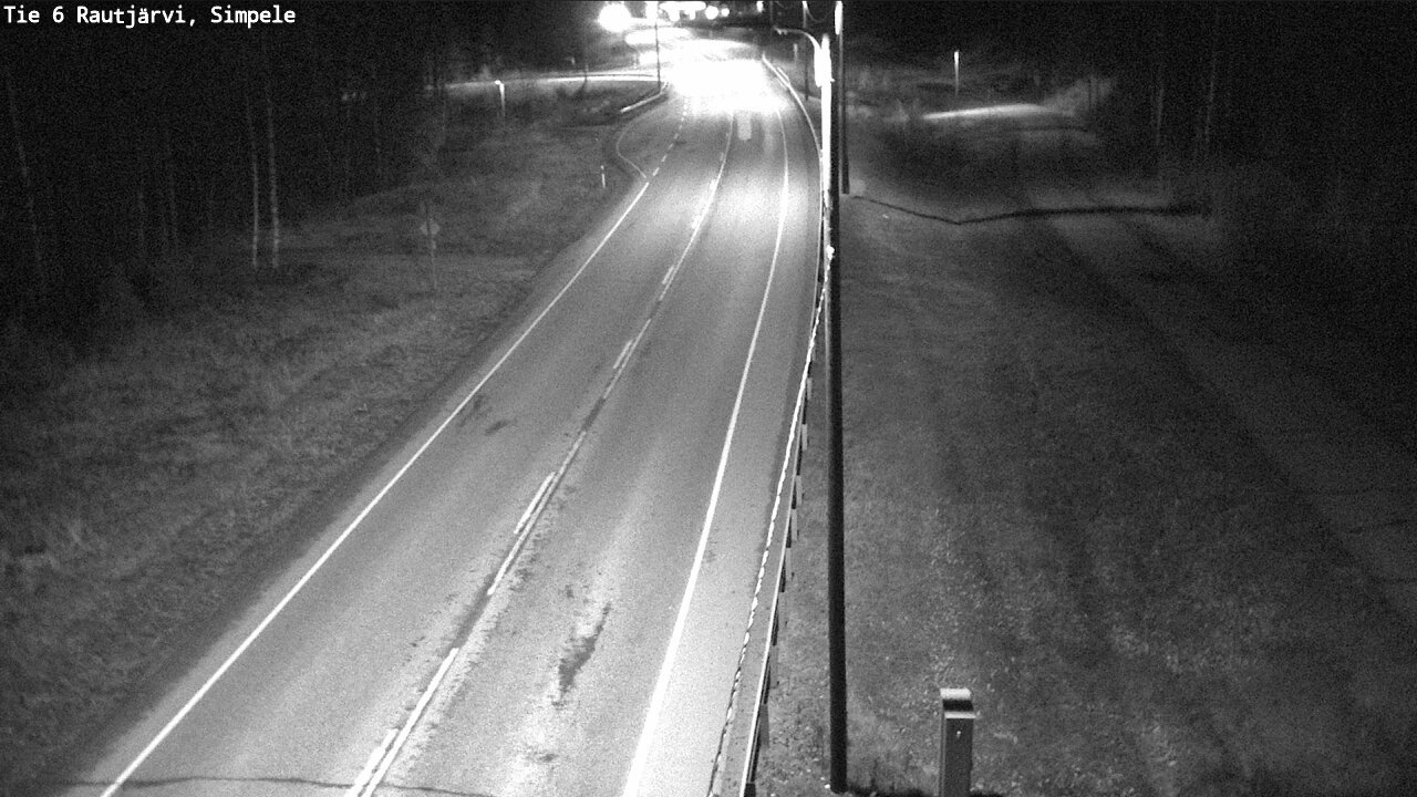 Kelikamerat Kuva Tie 6 Rautjärvi, Simpele, Rautjärvi, Etelä-Karjala