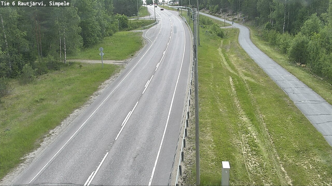 Kelikamerat Kuva Tie 6 Rautjärvi, Simpele, Rautjärvi, Etelä-Karjala