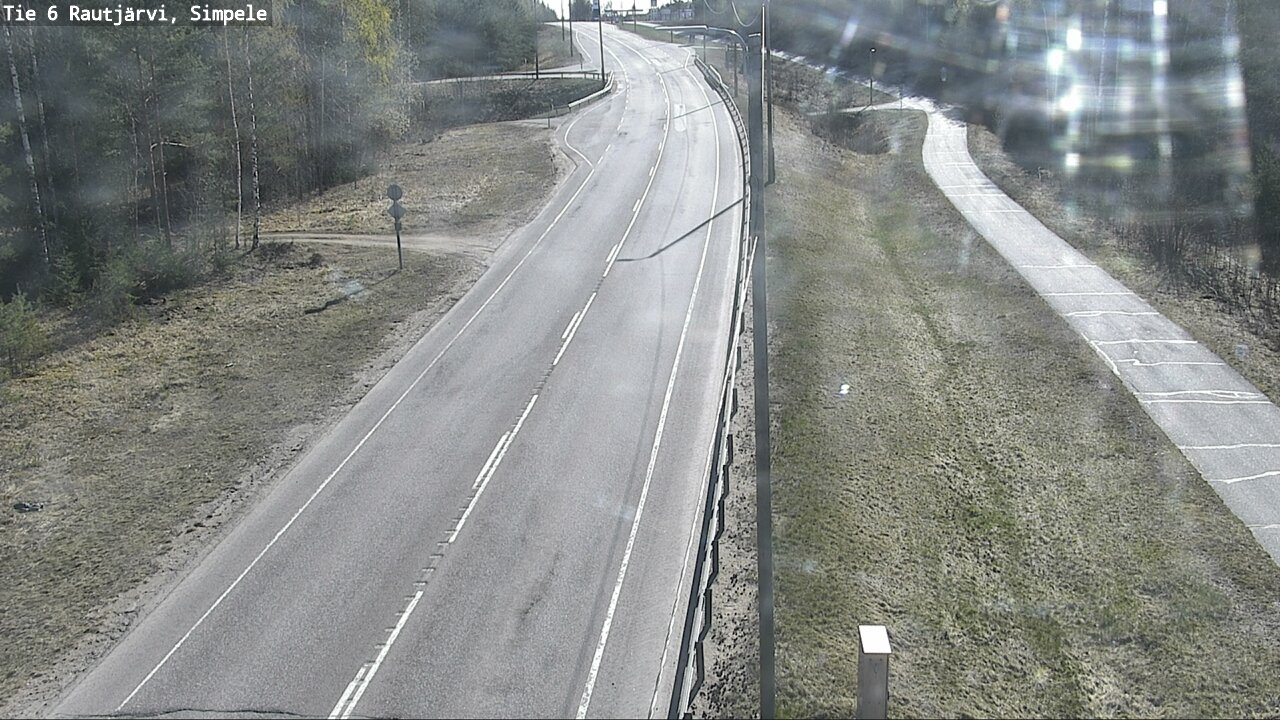 Kelikamerat Kuva Tie 6 Rautjärvi, Simpele, Rautjärvi, Etelä-Karjala