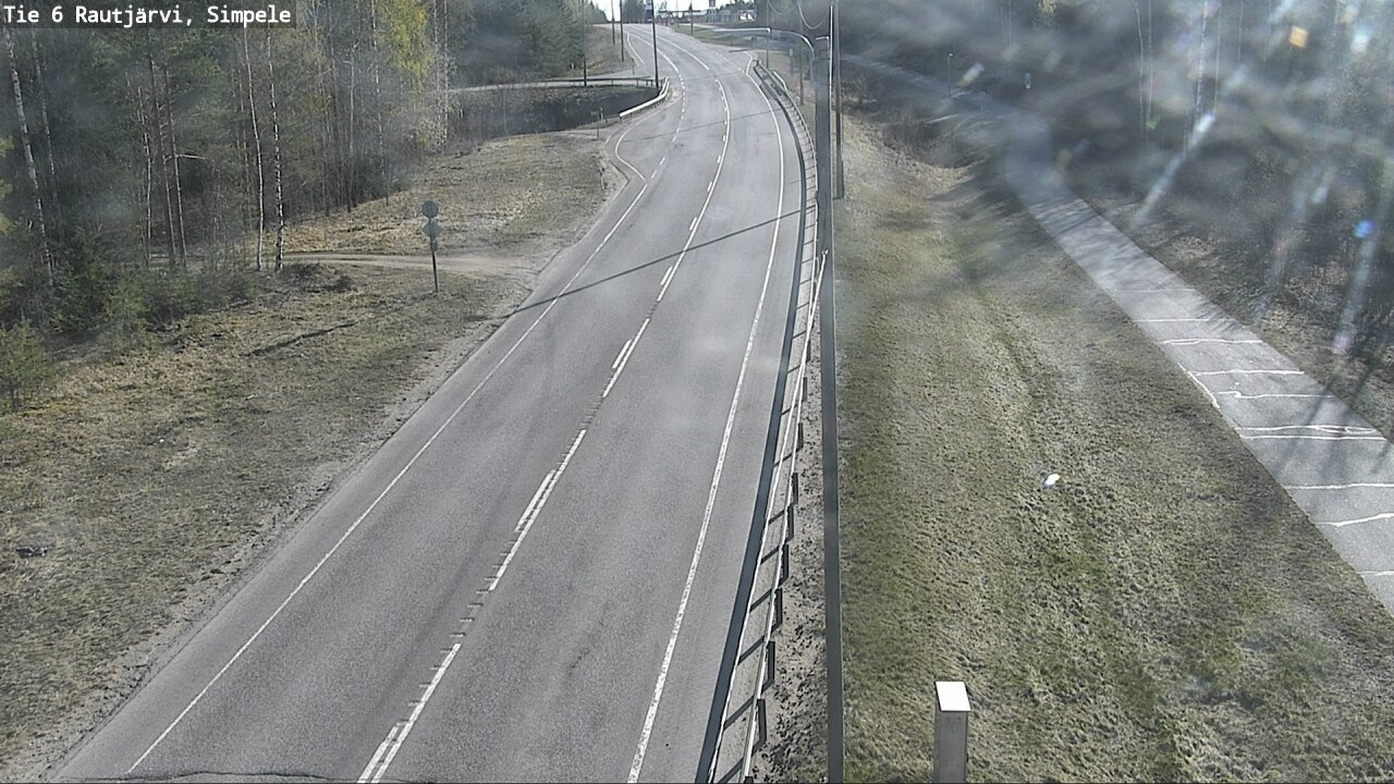 Kelikamerat Kuva Tie 6 Rautjärvi, Simpele, Rautjärvi, Etelä-Karjala