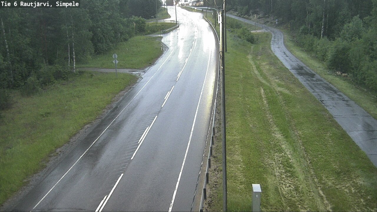 Kelikamerat Kuva Tie 6 Rautjärvi, Simpele, Rautjärvi, Etelä-Karjala