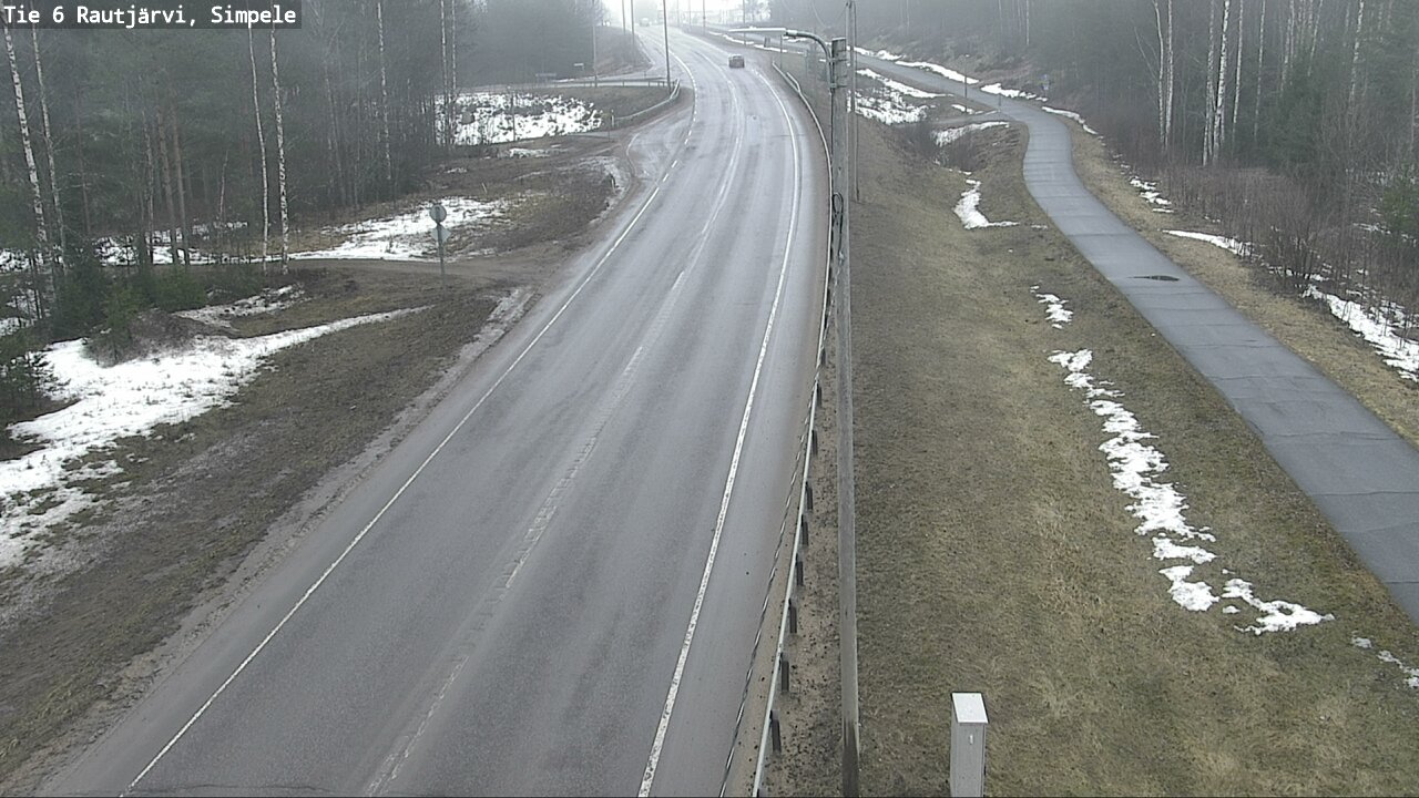 Kelikamerat Kuva Tie 6 Rautjärvi, Simpele, Rautjärvi, Etelä-Karjala