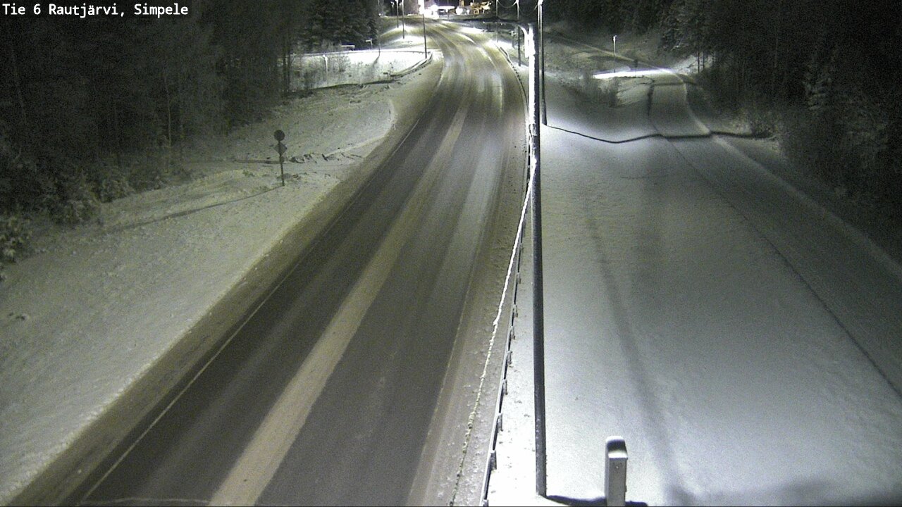 Kelikamerat Kuva Tie 6 Rautjärvi, Simpele, Rautjärvi, Etelä-Karjala