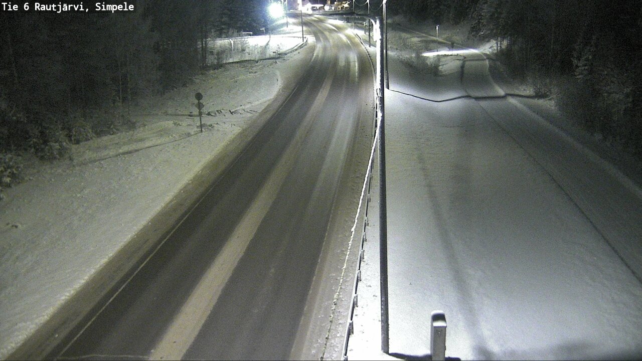 Kelikamerat Kuva Tie 6 Rautjärvi, Simpele, Rautjärvi, Etelä-Karjala