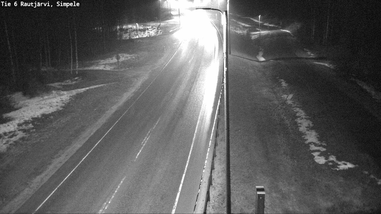 Kelikamerat Kuva Tie 6 Rautjärvi, Simpele, Rautjärvi, Etelä-Karjala