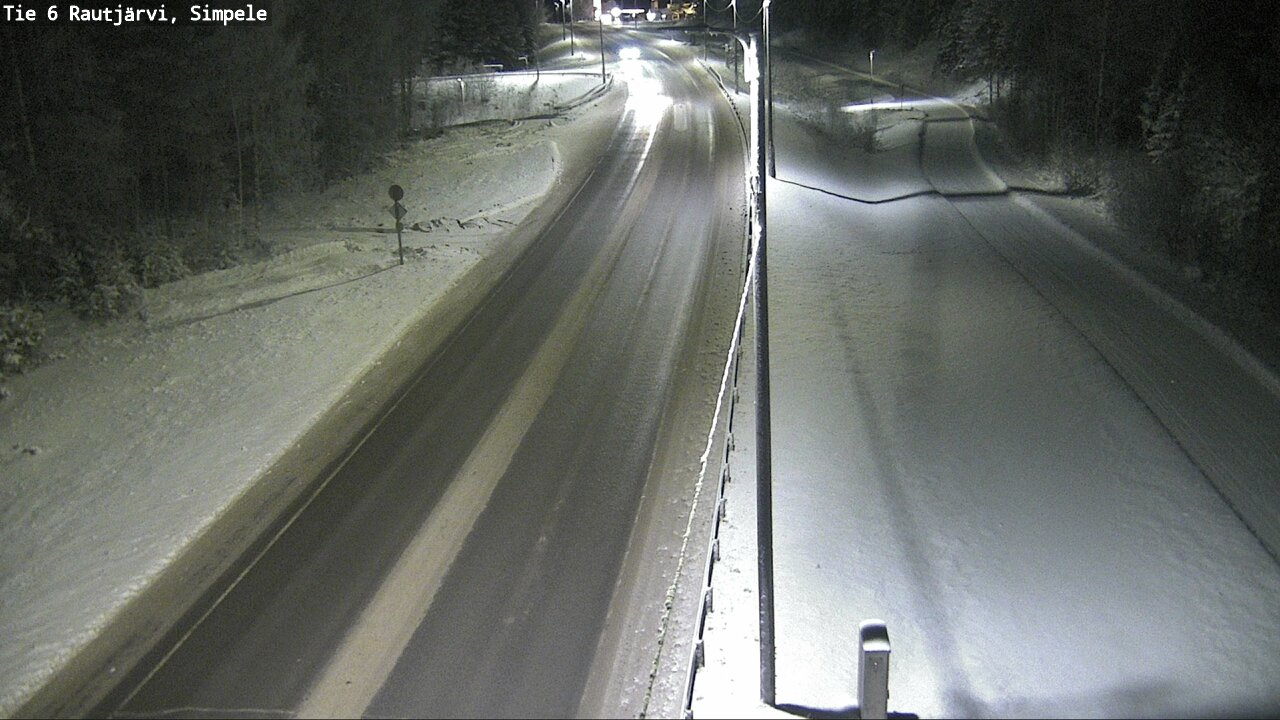 Kelikamerat Kuva Tie 6 Rautjärvi, Simpele, Rautjärvi, Etelä-Karjala
