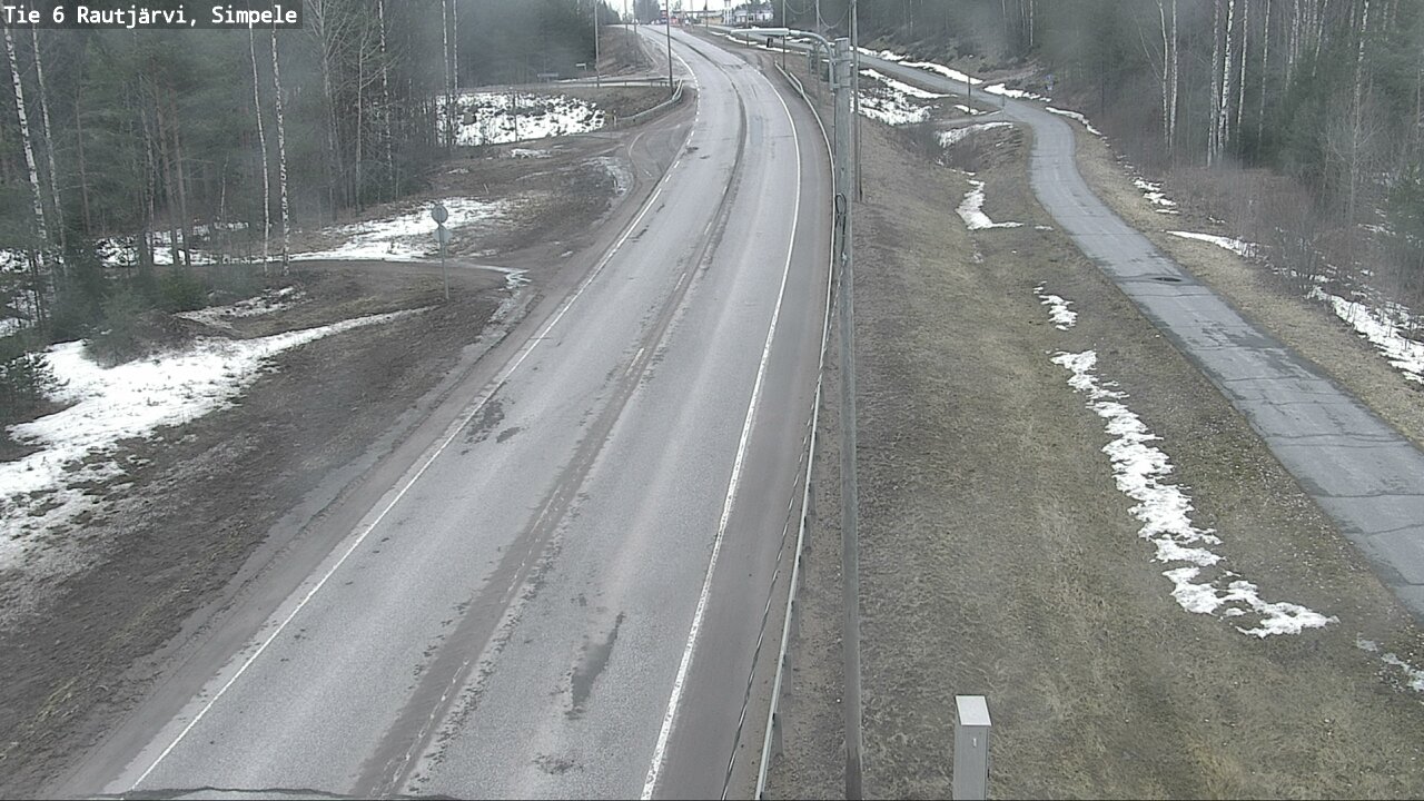 Kelikamerat Kuva Tie 6 Rautjärvi, Simpele, Rautjärvi, Etelä-Karjala