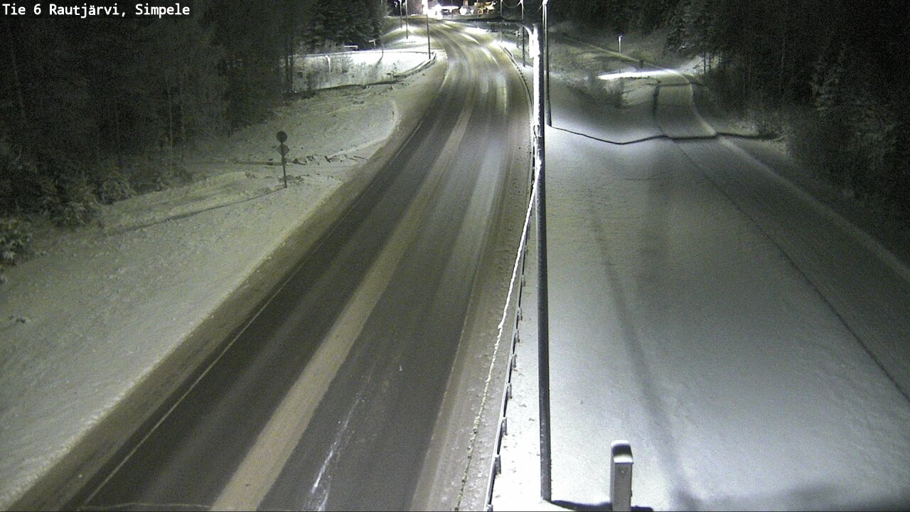 Kelikamerat Kuva Tie 6 Rautjärvi, Simpele, Rautjärvi, Etelä-Karjala