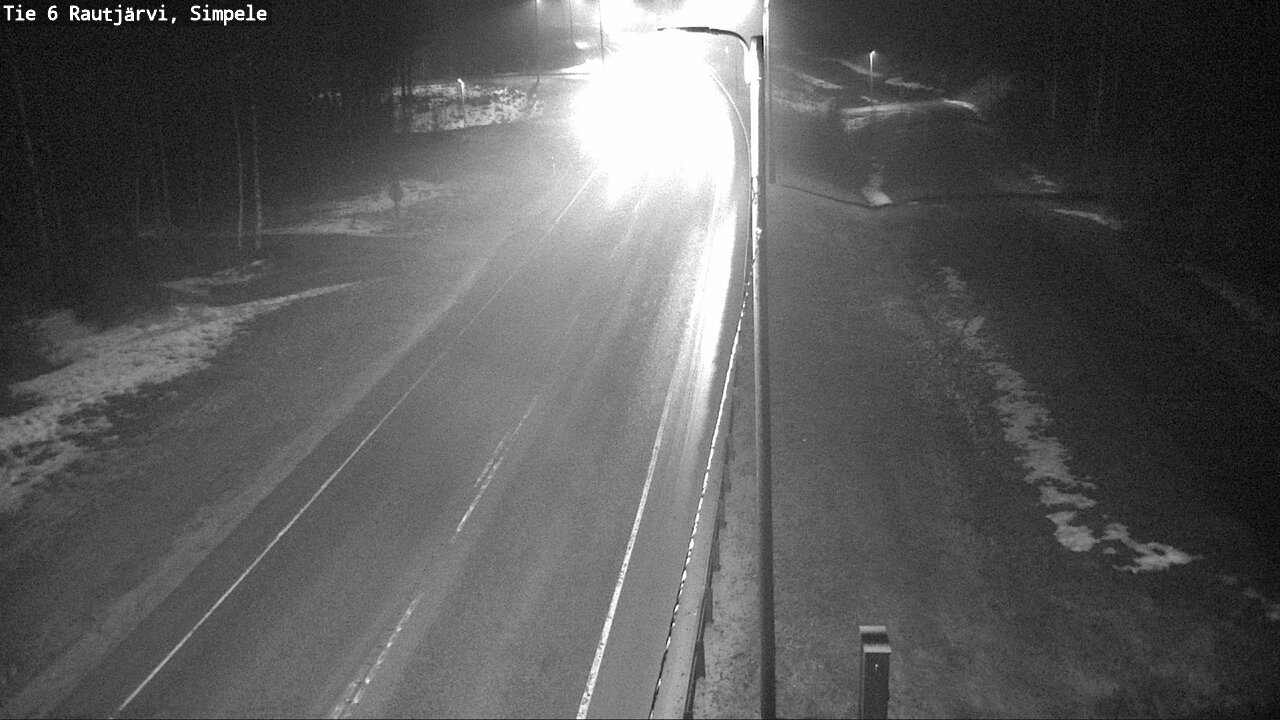 Kelikamerat Kuva Tie 6 Rautjärvi, Simpele, Rautjärvi, Etelä-Karjala
