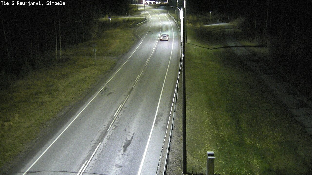 Kelikamerat Kuva Tie 6 Rautjärvi, Simpele, Rautjärvi, Etelä-Karjala