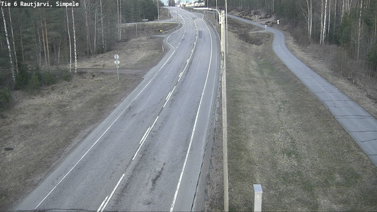 Kelikamerat Kuva Tie 6 Rautjärvi, Simpele, Rautjärvi, Etelä-Karjala