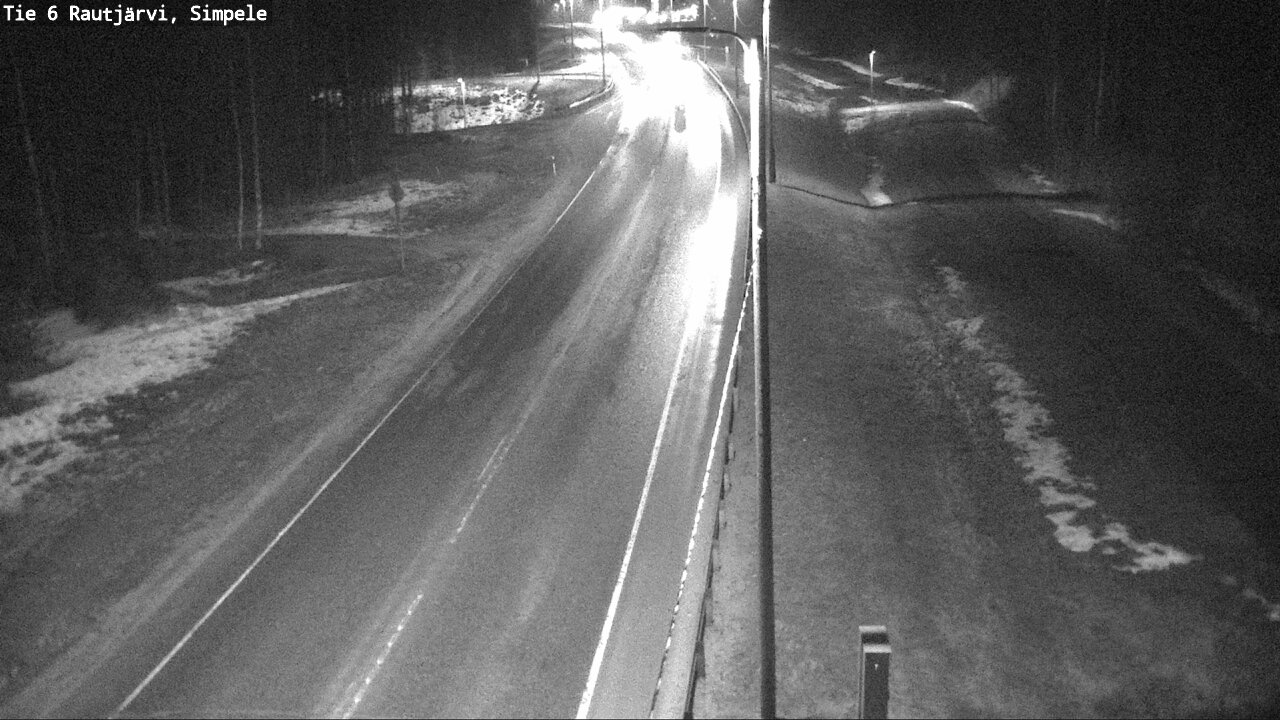 Kelikamerat Kuva Tie 6 Rautjärvi, Simpele, Rautjärvi, Etelä-Karjala