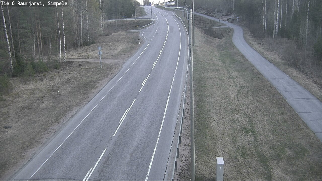 Kelikamerat Kuva Tie 6 Rautjärvi, Simpele, Rautjärvi, Etelä-Karjala