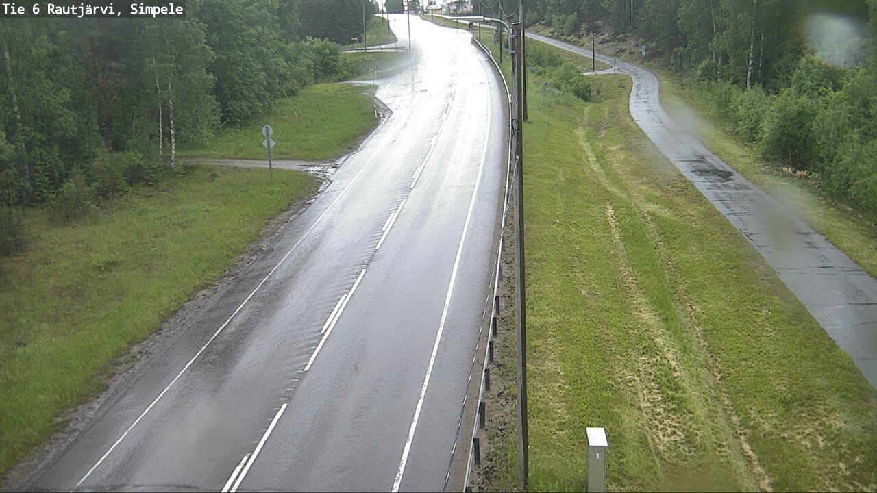 Kelikamerat Kuva Tie 6 Rautjärvi, Simpele, Rautjärvi, Etelä-Karjala