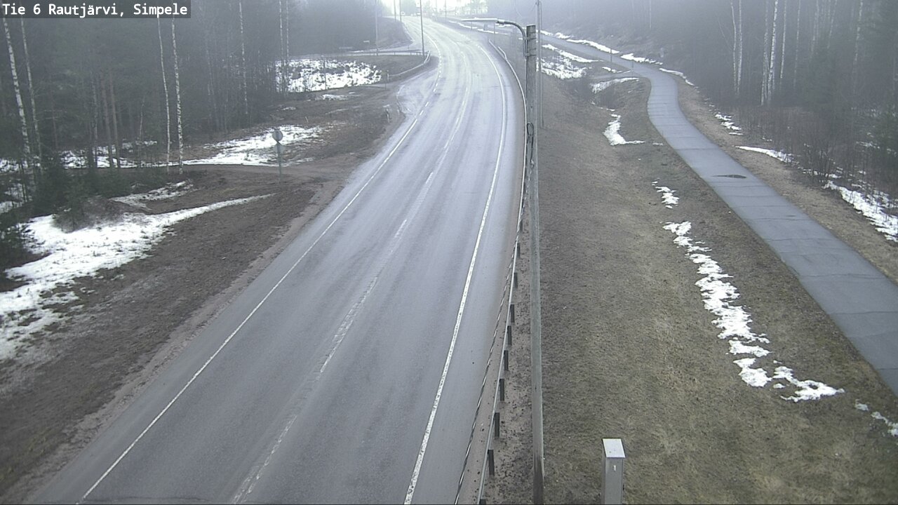 Kelikamerat Kuva Tie 6 Rautjärvi, Simpele, Rautjärvi, Etelä-Karjala