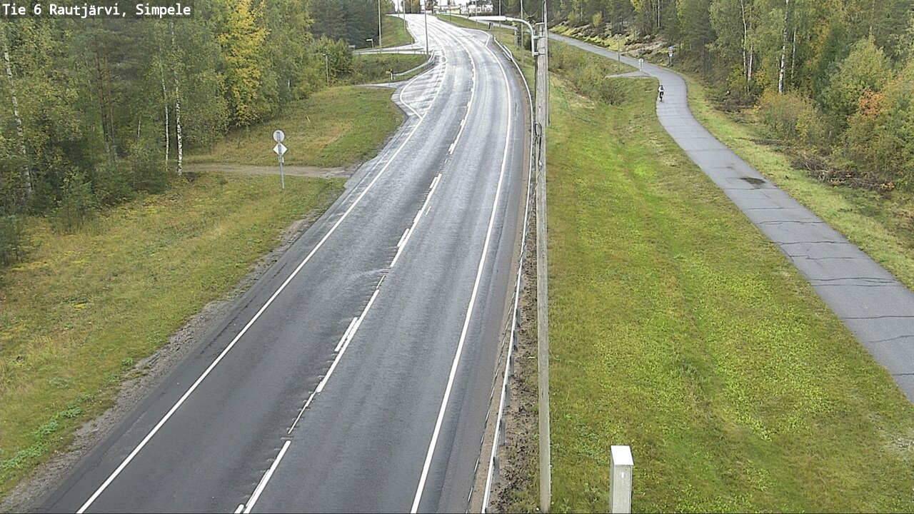 Kelikamerat Kuva Tie 6 Rautjärvi, Simpele, Rautjärvi, Etelä-Karjala