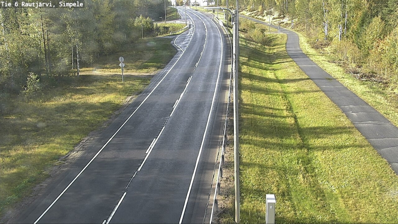 Kelikamerat Kuva Tie 6 Rautjärvi, Simpele, Rautjärvi, Etelä-Karjala