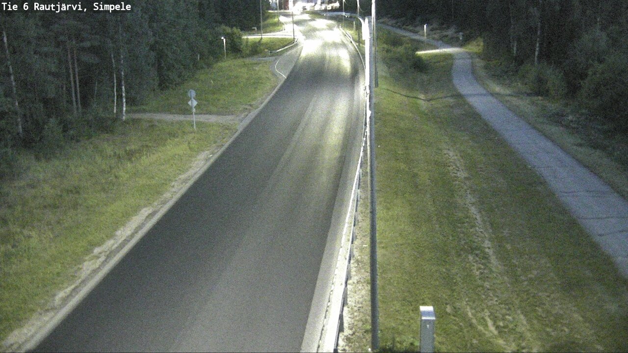 Kelikamerat Kuva Tie 6 Rautjärvi, Simpele, Rautjärvi, Etelä-Karjala