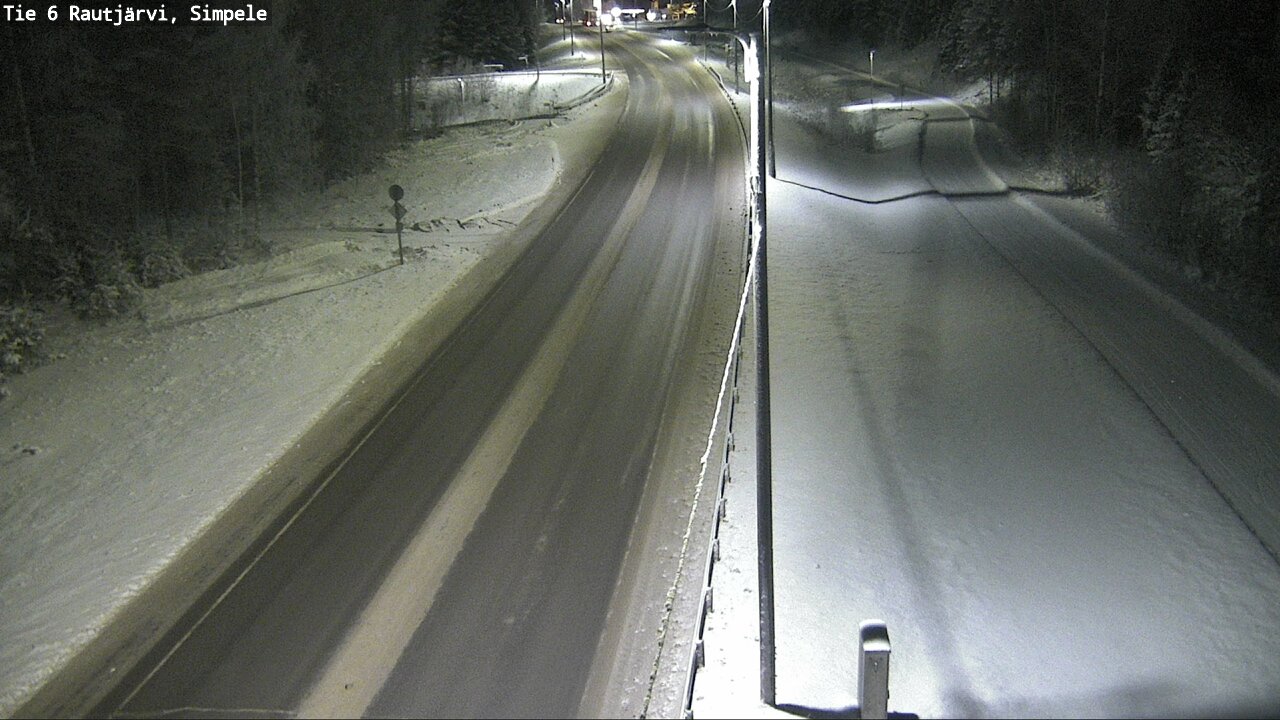 Kelikamerat Kuva Tie 6 Rautjärvi, Simpele, Rautjärvi, Etelä-Karjala