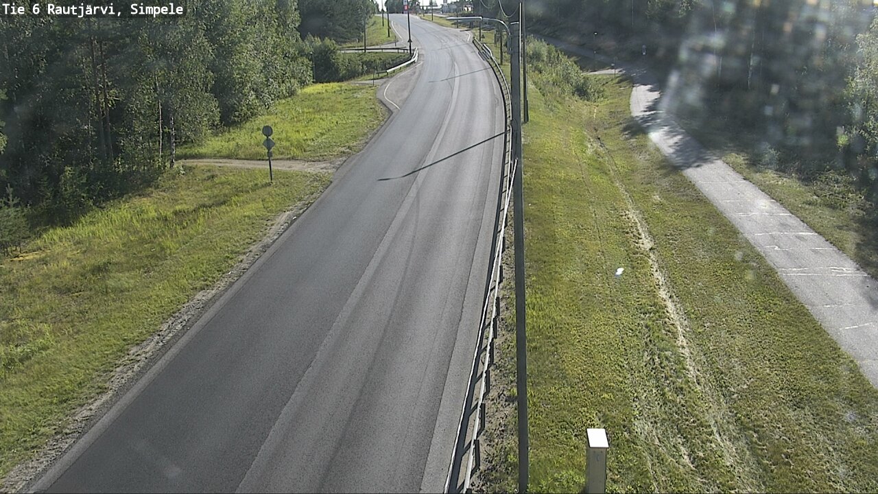 Kelikamerat Kuva Tie 6 Rautjärvi, Simpele, Rautjärvi, Etelä-Karjala