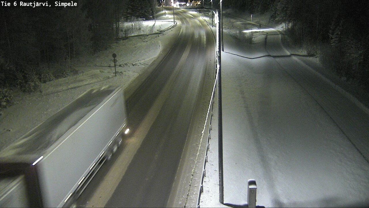 Kelikamerat Kuva Tie 6 Rautjärvi, Simpele, Rautjärvi, Etelä-Karjala