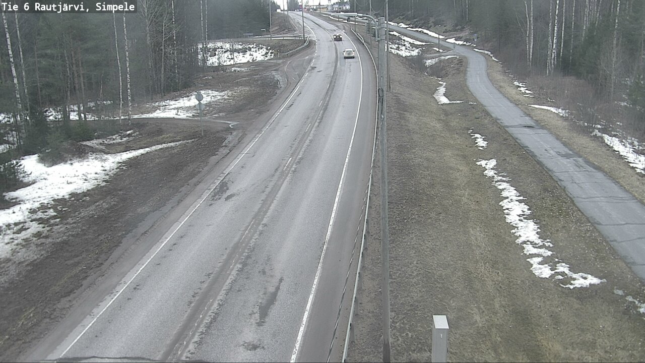 Kelikamerat Kuva Tie 6 Rautjärvi, Simpele, Rautjärvi, Etelä-Karjala