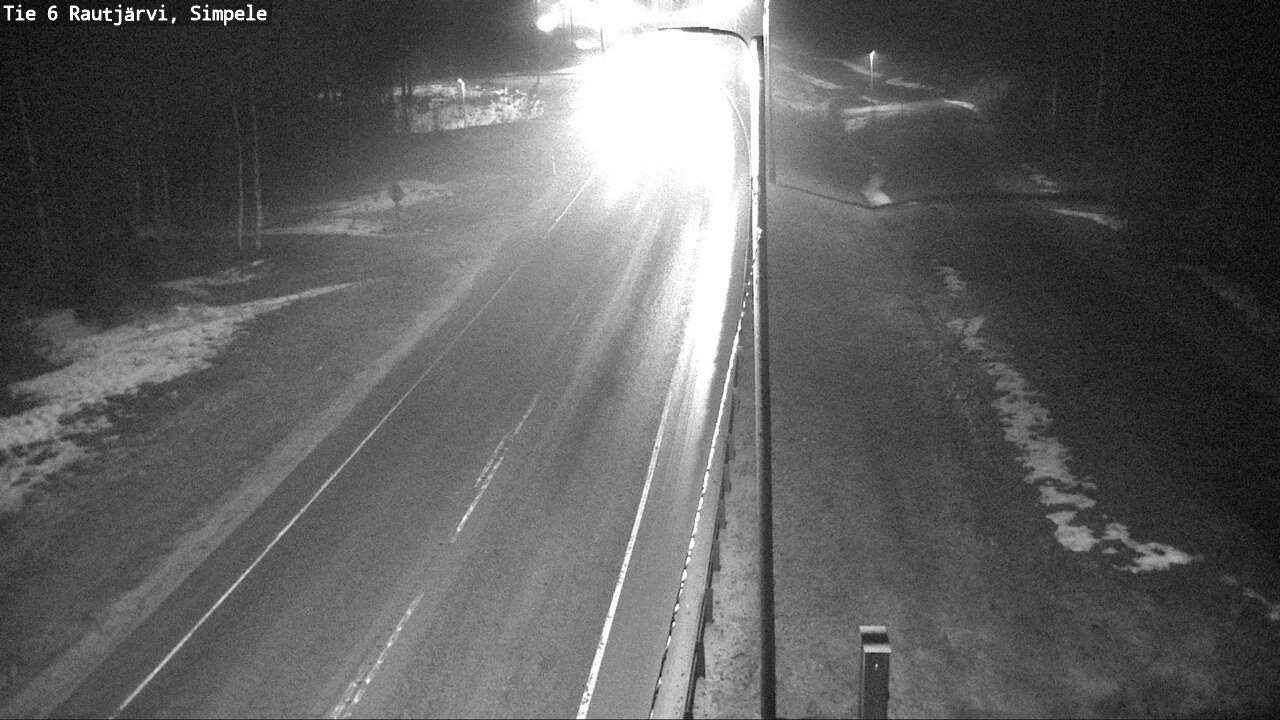 Kelikamerat Kuva Tie 6 Rautjärvi, Simpele, Rautjärvi, Etelä-Karjala