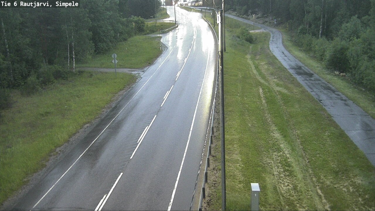Kelikamerat Kuva Tie 6 Rautjärvi, Simpele, Rautjärvi, Etelä-Karjala