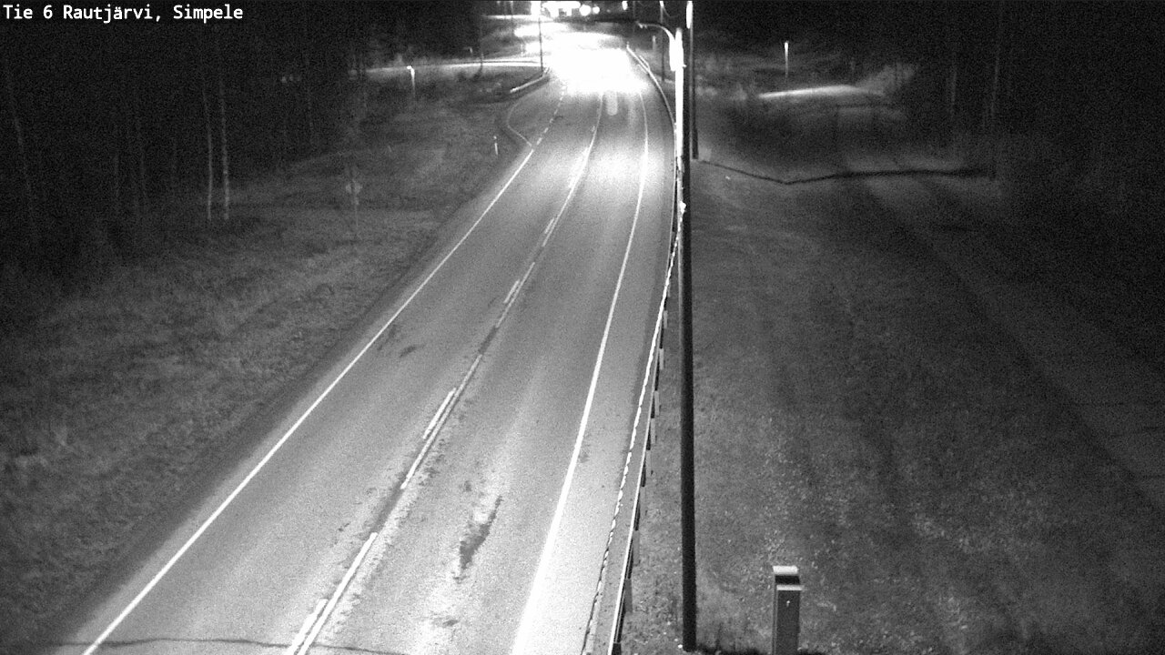 Kelikamerat Kuva Tie 6 Rautjärvi, Simpele, Rautjärvi, Etelä-Karjala