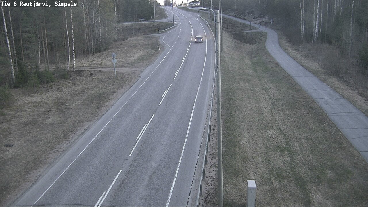 Kelikamerat Kuva Tie 6 Rautjärvi, Simpele, Rautjärvi, Etelä-Karjala