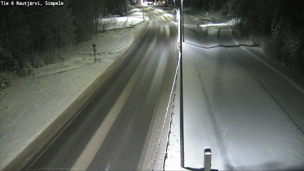 Kelikamerat Kuva Tie 6 Rautjärvi, Simpele, Rautjärvi, Etelä-Karjala