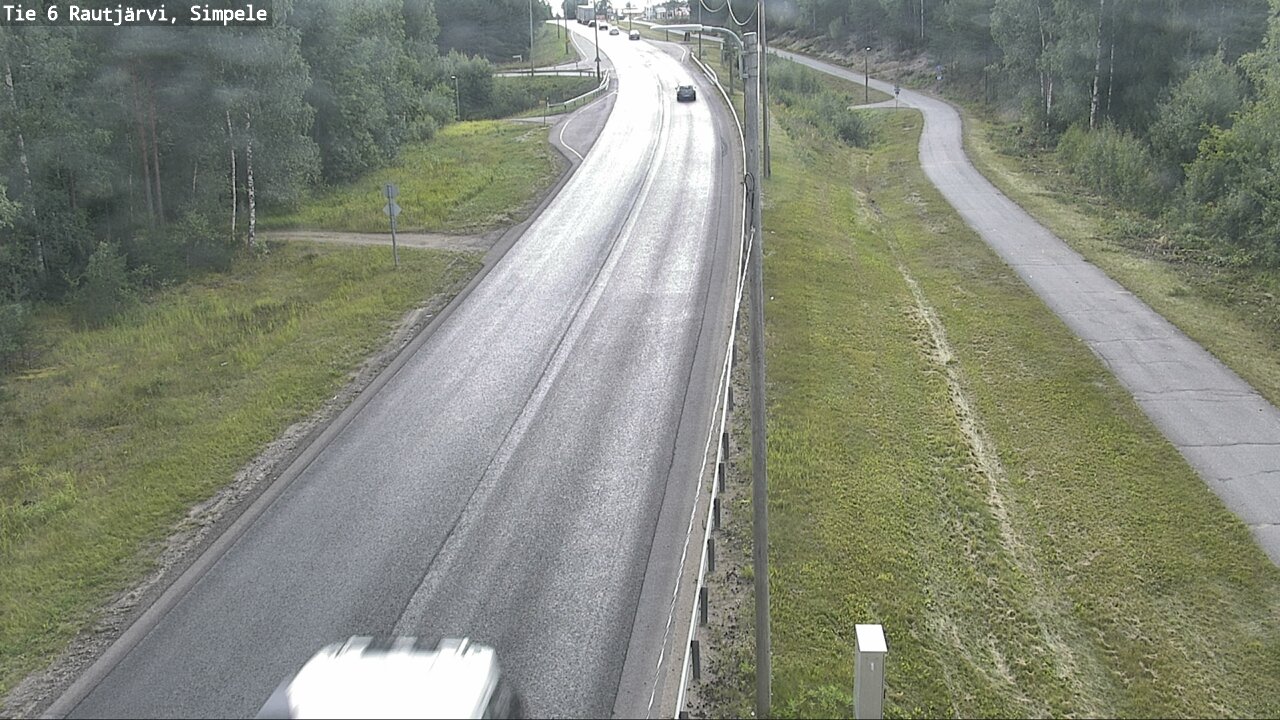 Kelikamerat Kuva Tie 6 Rautjärvi, Simpele, Rautjärvi, Etelä-Karjala