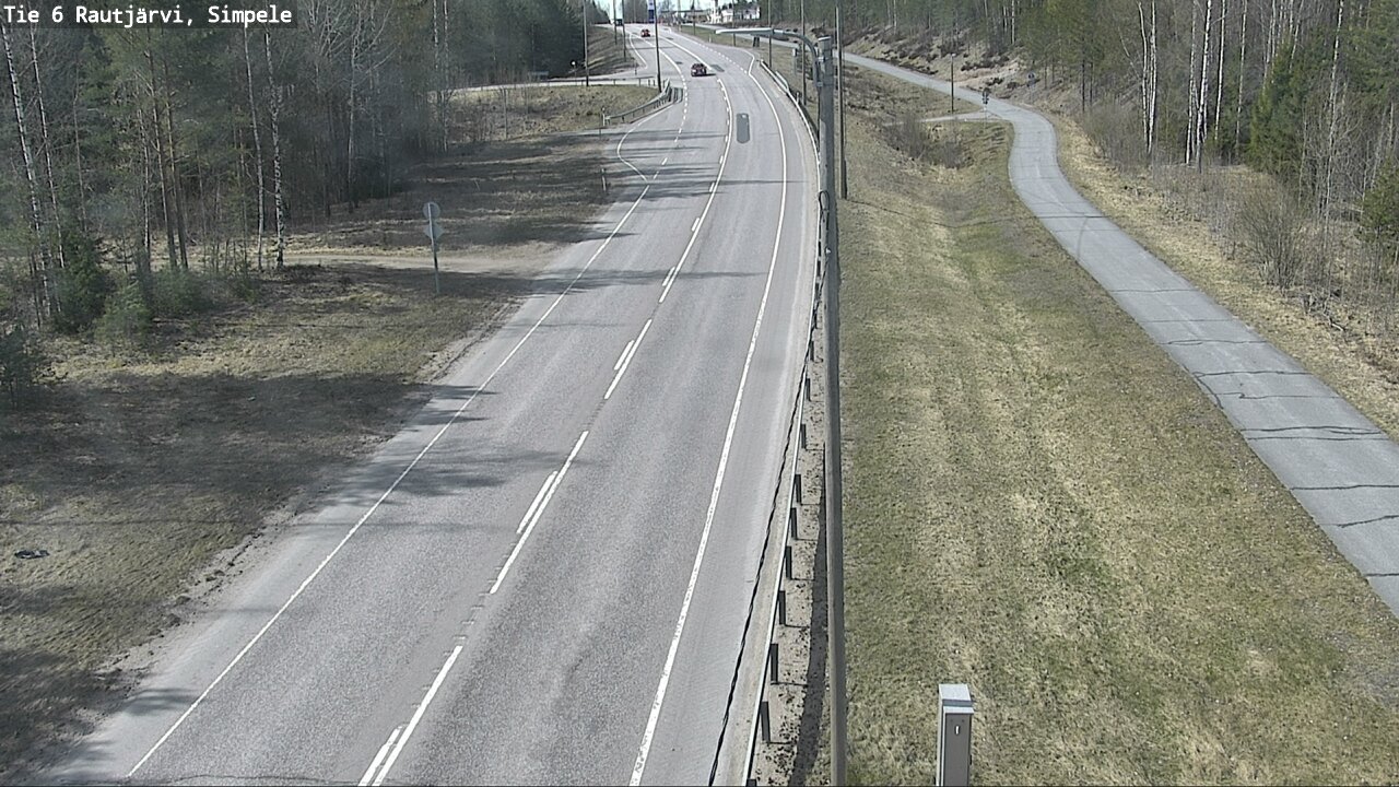 Kelikamerat Kuva Tie 6 Rautjärvi, Simpele, Rautjärvi, Etelä-Karjala
