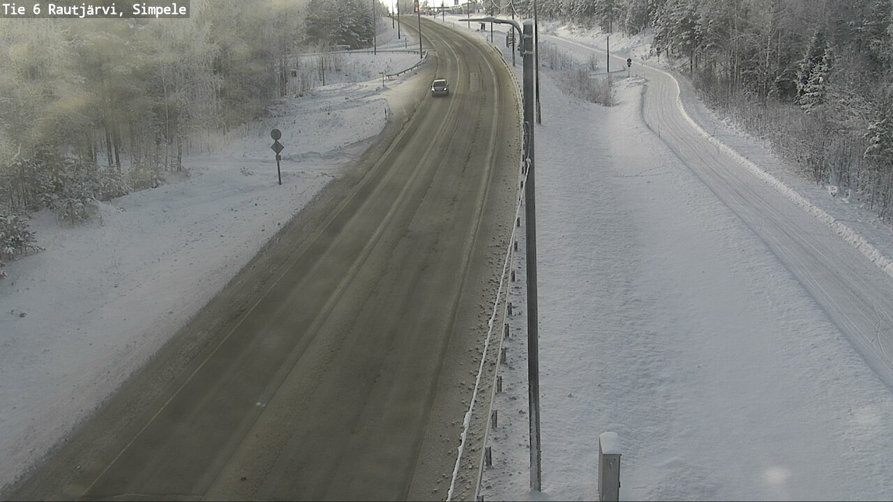 Kelikamerat Kuva Tie 6 Rautjärvi, Simpele, Rautjärvi, Etelä-Karjala