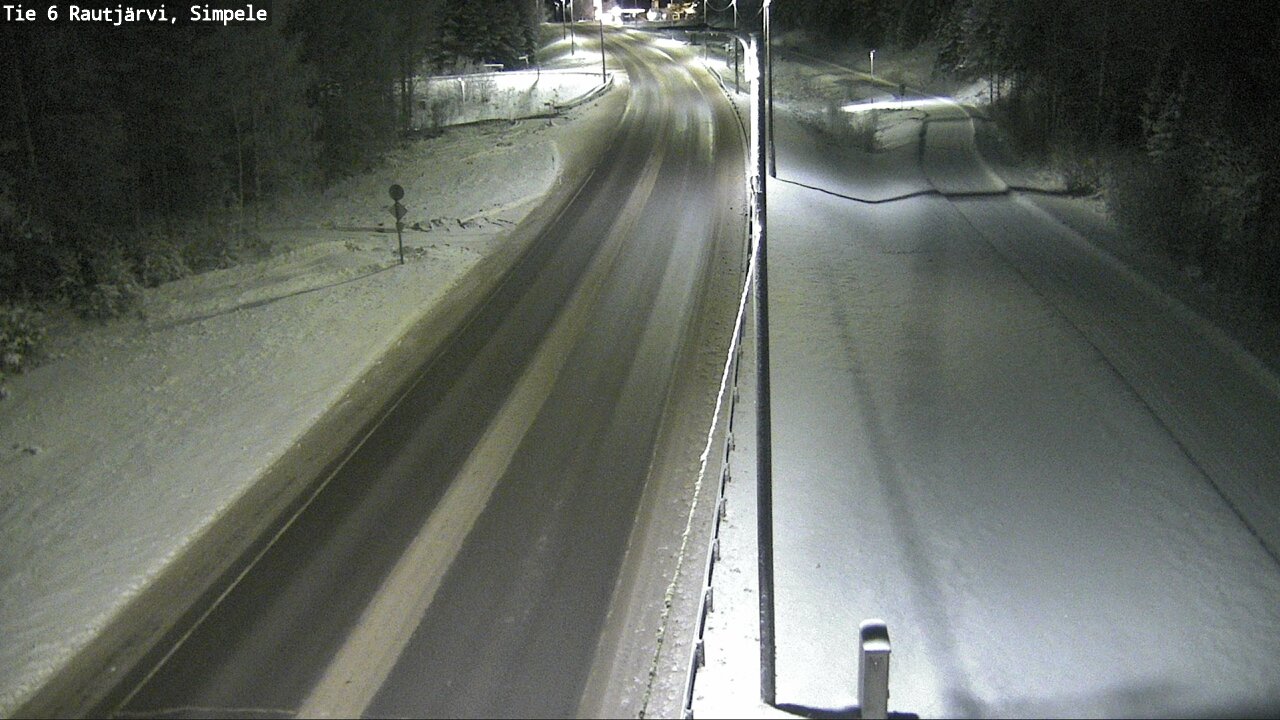 Kelikamerat Kuva Tie 6 Rautjärvi, Simpele, Rautjärvi, Etelä-Karjala