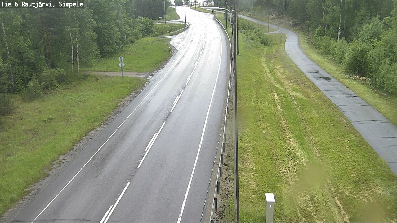 Kelikamerat Kuva Tie 6 Rautjärvi, Simpele, Rautjärvi, Etelä-Karjala